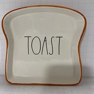 Rae Dunn Toast plate